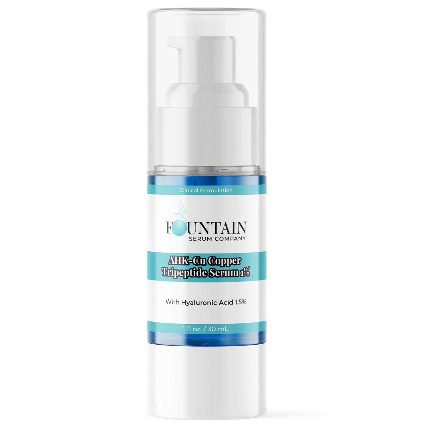 AHK-Cu Copper (1%) Copper Tripeptide Serum with Hyaluronic Acid (1.5%) Face and Scalp Serum FOUNTAIN AHK-Cu Copper (1%) Copper Tripeptide Serum with Hyaluronic Acid (1.5%) Face and Scalp Serum FOUNTAIN